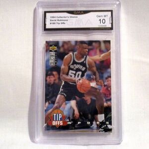 1994-95 Collector's Choice #189 David Robinson